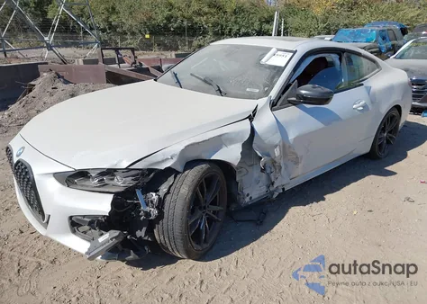 2021 BMW 430I xDrive from USA, damaged, VIN WBA73AP01MCG62322